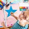30-Piece Wooden Star Cutouts Set – 4 Sizes Unfinished Wood Stars for DIY Crafts, Veterans Day, Classroom & Home Decoration Projects